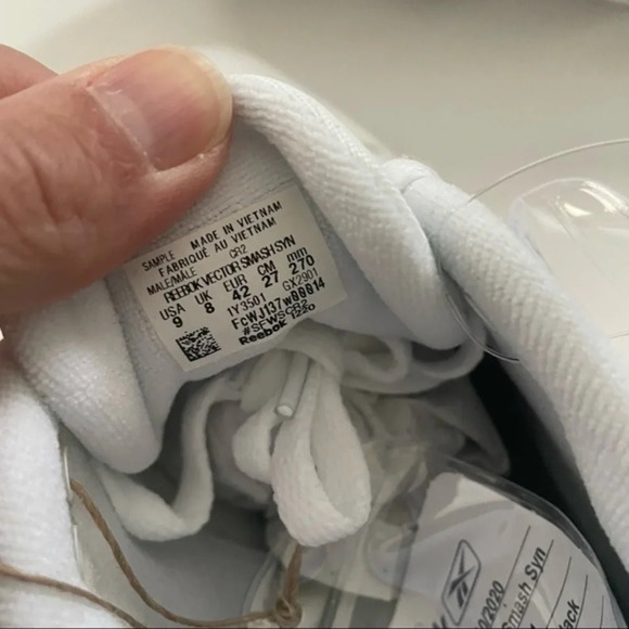 New Reebok Mens Sample Vector Smash SYN Sneaker - Picture 7 of 7